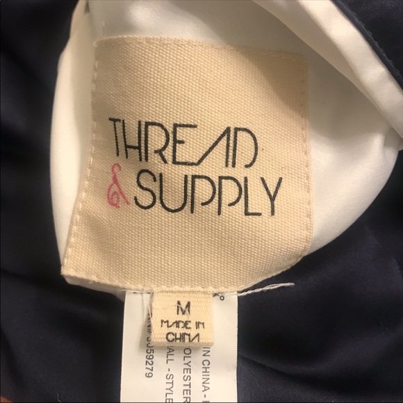 Thread and Supply Floral Bomber Jacket - Picture 3 of 6